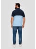 s.Oliver Polo-Shirt kurzarm in Blau