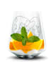 Mr. & Mrs. Panda Whiskyglas Otter Valentine ohne Spruch in Transparent
