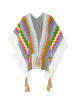 usha FESTIVAL Women Poncho in Grau Mehrfarbig