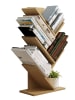 VCM  Holz Aufbewahrung Stand Regal Bücher Nulis L in Honig-Eiche