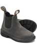 Blundstone Chelsea Boot "2594 Steel Grey Waxed Suede (Kids)" in Grau