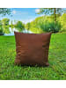 JACK 2er Set Outdoor Kissenhülle 45x45cm Uni in Braun