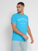 Nassau Beach T-Shirt NB231044 in cyan