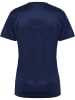 Hummel Hummel T-Shirt S/S Hmlauthentic Multisport Damen Atmungsaktiv Schnelltrocknend in MARINE