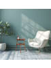 relaxdays Beistelltisch in Braun - (B)47 x (H)60 x (T)40 cm
