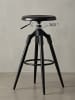 KADIMA DESIGN Barhocker Metall 72-80 cm, Design Barstuhl 100 kg