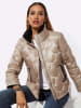 creation L Leichtdaunenjacke in beige-schwarz