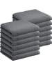 REDBEST Frottier, Leichtfrottier Handtuch 12er-Pack Oceanside in anthrazit