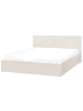 Beliani Doppelbett ORBEY in Weiß - (W) 177 x (H) 88 x (L) 212 cm