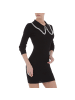 Ital-Design Kleid in Schwarz