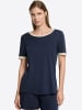 Hanro Pyjama Laura in deep navy