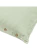 Erwin Müller Halbleinen, Leinen / Halbleinen Kissenbezug Deggendorf in jade