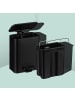 relaxdays Mülleimer Bad in Schwarz - 5 l