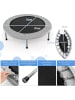 COSTWAY φ97cm Mini Trampolin in Grau