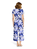 Betty Barclay Jumpsuit mit Eingrifftaschen in Weiß/Blau