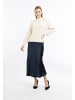 DreiMaster Klassik Damen Strickpullover Turtleneck in Elfenbein