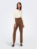 JACQUELINE de YONG Elegante High Waist Stoffhose Paperback Marlene Pants JDYTANJA in Braun