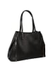 Toscanto Toscanto Schultertasche, Tote Bag Leder schwarz ca. 40cm