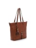 Tamaris Nele Shopper Tasche 42 cm cognac