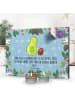 Mr. & Mrs. Panda Adventskalender Avocado Kern rollt mit Spruch in Eisblau