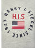 H.I.S Sweatshirt in grau-meliert