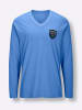 WITT WEIDEN Schlafanzug-Shirt in mittelblau