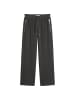 Marc O'Polo Twill-Jerseyhose wide in Night Grey Melange