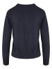 Urban Classics Urban Classics Damen Ladies Knitted Roundneck Sweater in navy