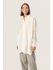 Soaked in Luxury Langarm - Hemd SLLeodora Lockere Passform in Whisper White