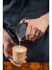 Nachtmann 2er Set Cappuccino/Flat White Gläser Noblesse Barista 234 ml transparent in transparent