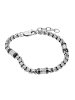 JOOP! Armband Edelstahl, IP gun in bicolor