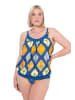 Ulla Popken Bikini in walblau