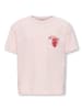 KIDS ONLY T-Shirt Kurzarm mit Rückenprint Kogsara in barely pink