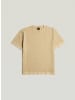 G-Star Raw Washed Distressed Relaxed T-Shirt cream gd