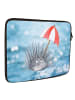 Mr. & Mrs. Panda Laptoptasche Seeigel ohne Spruch in OZeichenanblue