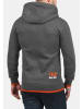 !SOLID Kapuzensweatjacke SDBenjaminZip Sweatjacke in Grau