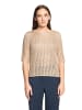 Betty Barclay Strickpullover mit Lochmuster in Beige
