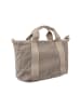 Prato SC05 zeitlose Handtasche aus Breitcord in grey