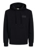 Jack & Jones Sweat Hoodie Frontprint Kapuze Streetwear in Schwarz-3