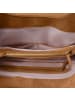 Les Visionnaires PAZ Weave Schultertasche Leder 44 cm in golden brown