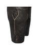 Maddox Country Lederhose Ursins in schwarz