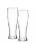 Ritzenhoff & Breker 2er Set Weizenbiergläser Vio 500 ml transparent in transparent