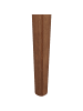 Beliani Bettbank ELYRIA in Grau/Braun - (W) 122 x (H) 48 x (L) 40 cm