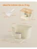 Feandrea 2er-Set: Katzentoilette in Sandbeige - (B)76 x (H)33 x (T)64 cm