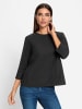 Heine Bluse in schwarz
