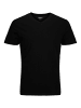 Jack & Jones T-Shirt JJEORGANIC BASIC in Schwarz