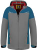 Normani Outdoor Sports Kinder Softshelljacke Galway in Grau/Blau/Rot