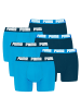 Puma Boxershort 6er Pack in Hellblau