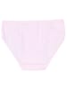 TupTam Mädchen Slips mit Aufdruck 10er Pack in grau/rosa