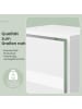 VASAGLE Bücherregal Custos in Wolkenweiß - (B)30 x (H)106 x (T)24 cm